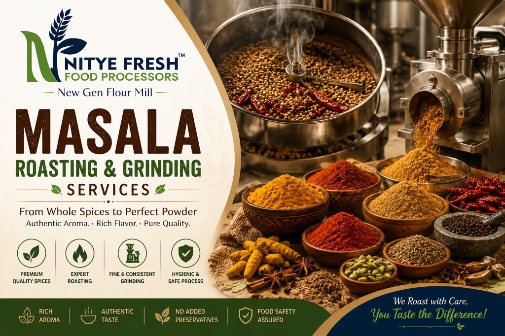 Masala Roasting & Grinding Services